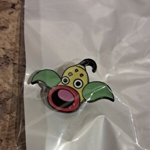 Pokemon Bellsprout Pin - Yellow, Green, Pink